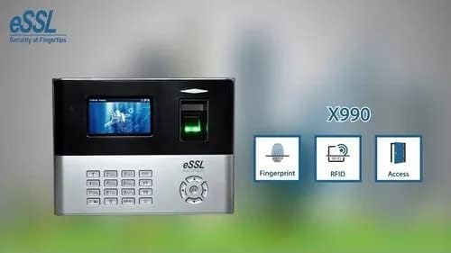 ESSL 10000 Fingerprint Capacity Fingerprint T&A System with Access Control System X990-C+ID